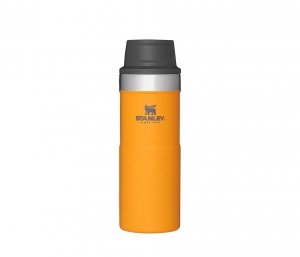 Kubek termiczny Stanley 350 ml TRIGGER ACTION TRAVEL MUG (pomarańczowy) SAFFRON