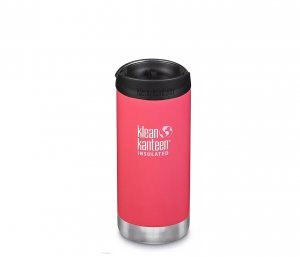 Kubek termiczny Klean Kanteen TKWide 355 ml Cafe Cap (melon punch) melonowy