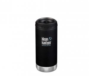 Kubek termiczny Klean Kanteen TKWide 355 ml Cafe Cap (shale black) czarny