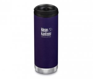 Kubek termiczny Klean Kanteen TKWide 473 ml Cafe Cap (kalamata) fioletowy