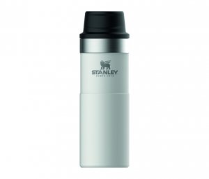 Kubek termiczny Stanley 470 ml TRIGGER ACTION TRAVEL MUG (biały)