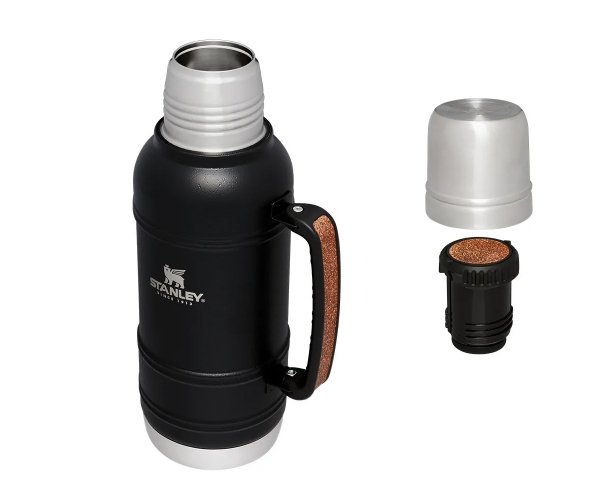 Termos The Artisan Stanley 1400 ml z rączką czarny black moon