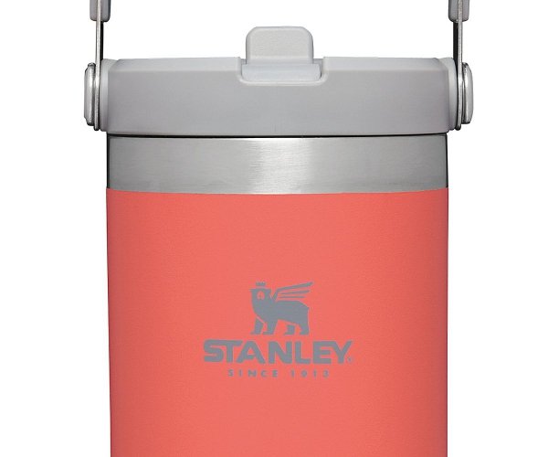 Kubek termiczny Stanley The IceFlow™ Flip Straw Tumbler 890 ml czerwony Guava Pink