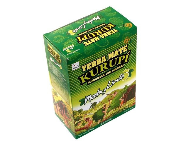 Yerba Mate Kurupi kurupi Menta y Limon 500 g