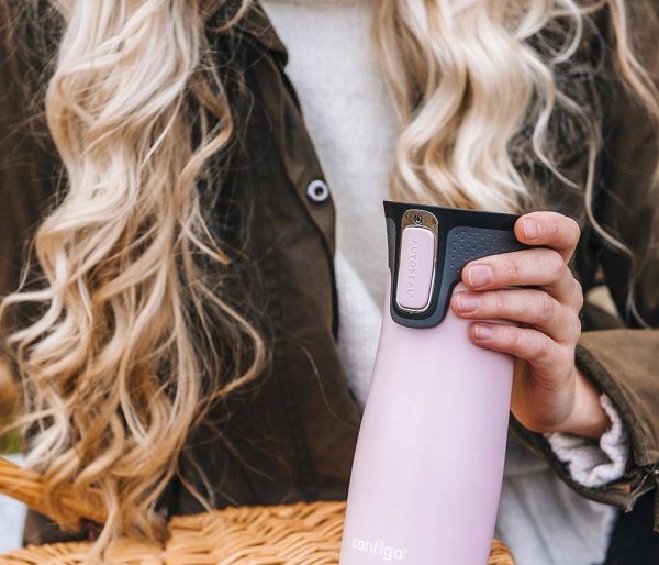 Kubek termiczny CONTIGO 470 ml West Loop 2 Millenial Pink różowy