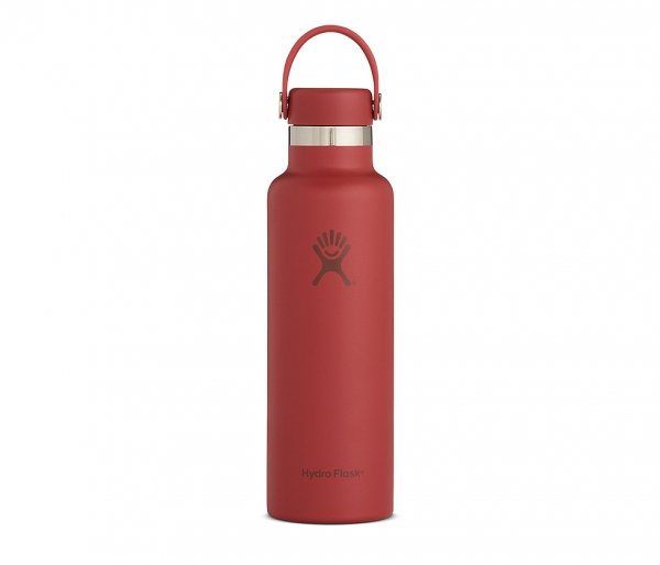 Butelka termiczna Hydro Flask 621 ml Standard Mouth Flex Cap Skyline bordowy-brick vsco