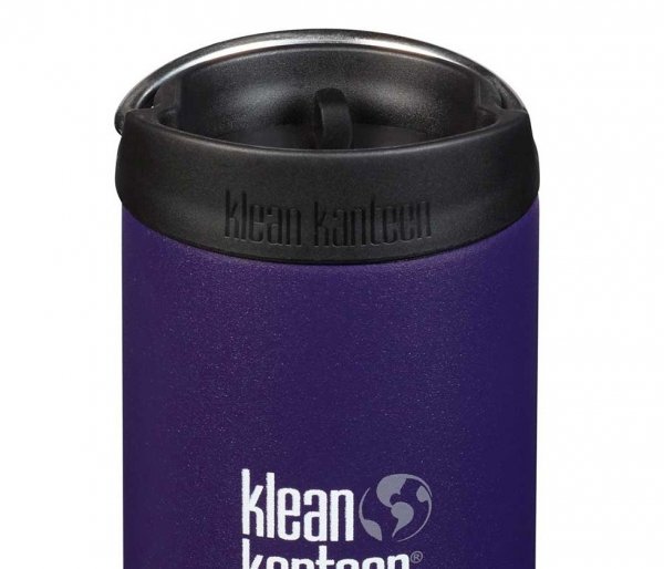 Kubek termiczny Klean Kanteen TKWide 473 ml Cafe Cap kalamata fioletowy