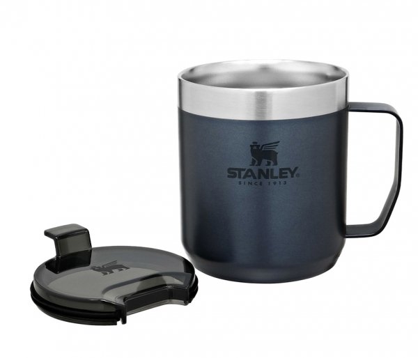 Kubek termiczny kempingowy Stanley Classic Camp Mug 350 ml granatowy