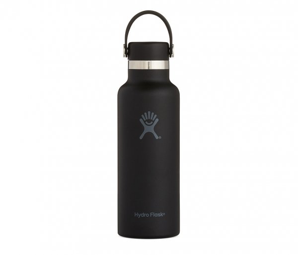 Butelka termiczna Hydro Flask 532 ml Standard Mouth Flex Cap Skyline black vsco