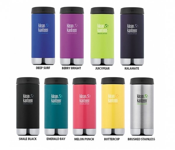 Kubek termiczny Klean Kanteen TKWide 355 ml Cafe Cap buttercup cytrynowy