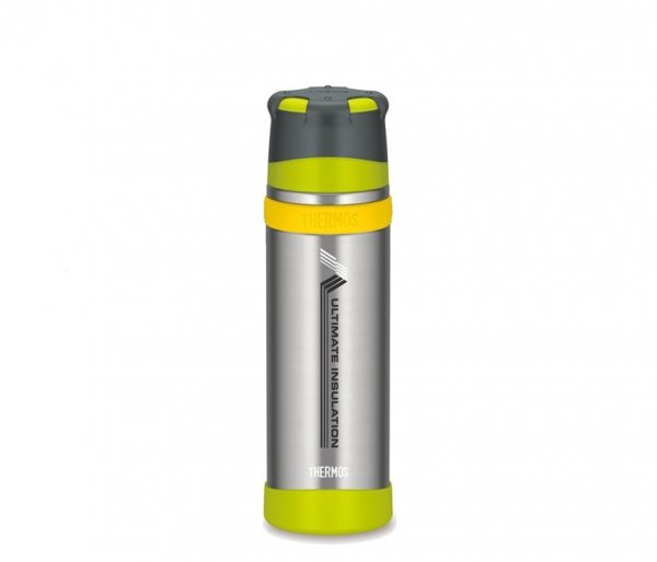 Termos ekstremalny Mountain Thermos 750 ml stalowy/zielony