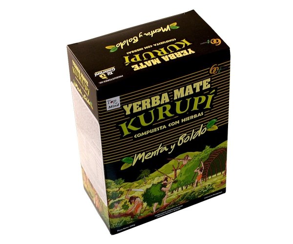 Yerba Mate Kurupi Menta y Boldo 500 g