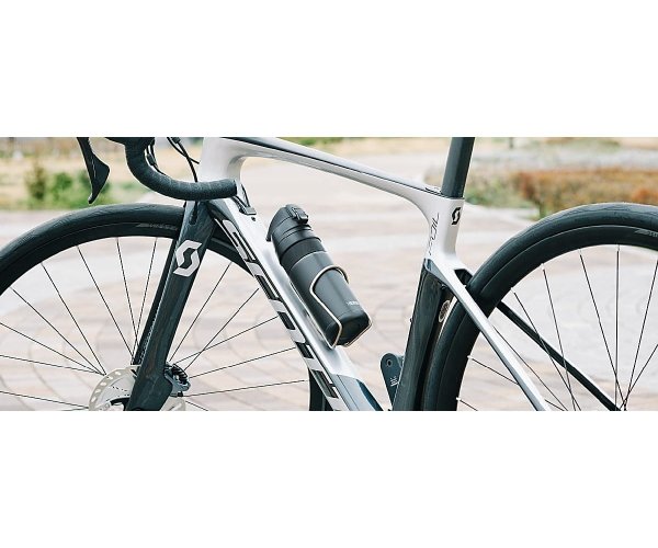 Bidon termiczny rowerowy Thermos 580 ml srebrny