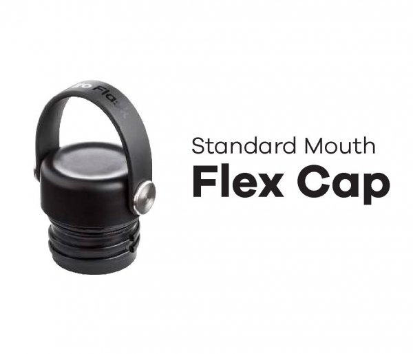 Butelka termiczna Hydro Flask 709 ml Standard Mouth With Flex Cap niebieski-pacific