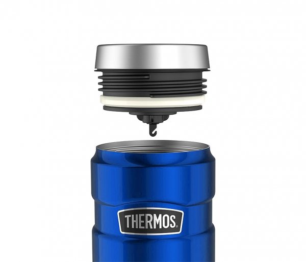 Kubek termiczny Thermos Travel King 470 ml niebieski