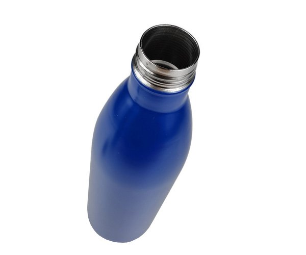 Butelka termiczna 700 ml HANNA podwójne ścianki niebieski mat