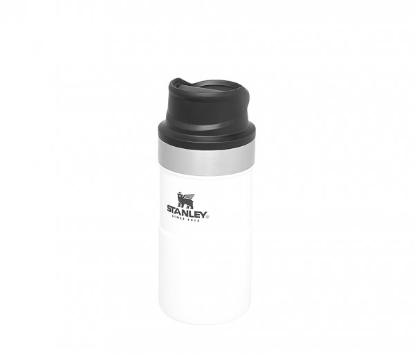 Kubek termiczny Stanley 250 ml TRIGGER ACTION TRAVEL MUG biały