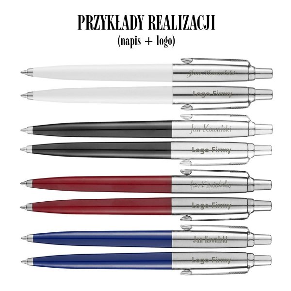 Długopis Parker Jotter z Twoim grawerem + pudełko prezentowe czerwony