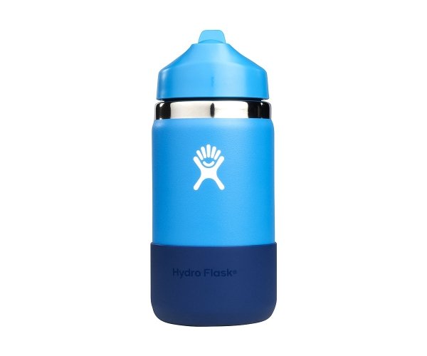 Kubek termiczny dla dzieci Hydro Flask Kids Straw Lid 355 ml pacific niebieski