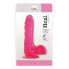 Dildo-JELLY DILDO REAL RAPTURE PINK 8&