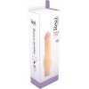 Wibrator-REALISTIC VIBRATOR REAL RAPTURE UPSET JELLY FLESH 8&q