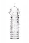 A-TOYS, Penis Sleeve, TPR, Transparent, 15.3 cm