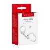 Kajdanki- Me You Us Heavy Metal Handcuffs Silver