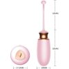 Jajko/wibr-Vibrating Silicone Love EGG USB 10 Function / Heating / Voice Control