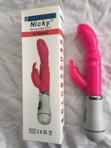 Nicky  pink 12 speed g spot vibrating 22 cm