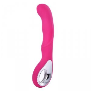 Tickler Pink Silicone GSpot Vibrator – Rechargeable