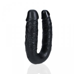 U Shaped Double Dildo 12,7 cm - Black