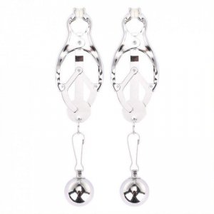 Me You Us Clover Nipple Clamp Silver