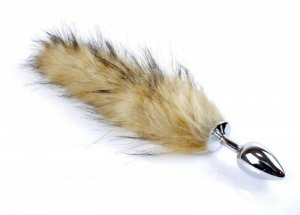 Plug-Fox TAIL- Brown XL