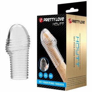 Pretty Love Penis Sleeve – Hoytt (Clear)
