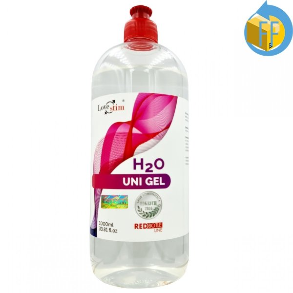 H2O UNI ŻEL WODNY POŚLIZGOWY 1000mlRED BOTTLE LINE