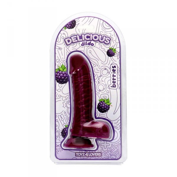 Dildo With The Scent Of Blackberries