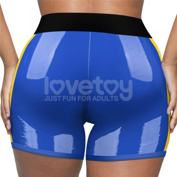 Chic Strap-On shorts (36 - 39 inch waist) Blue