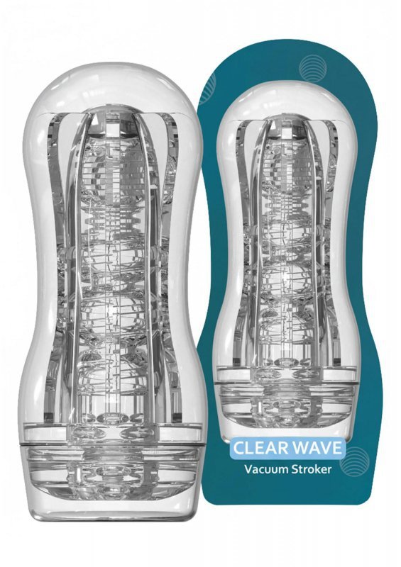 Clear Wave Vacuum Stroker
