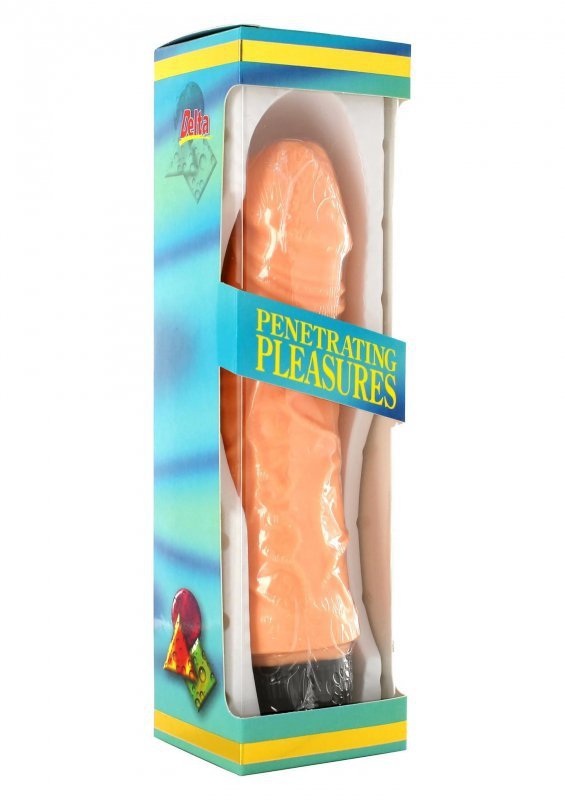 Vinyl P-Shape Vibrator No.6 Light skin tone