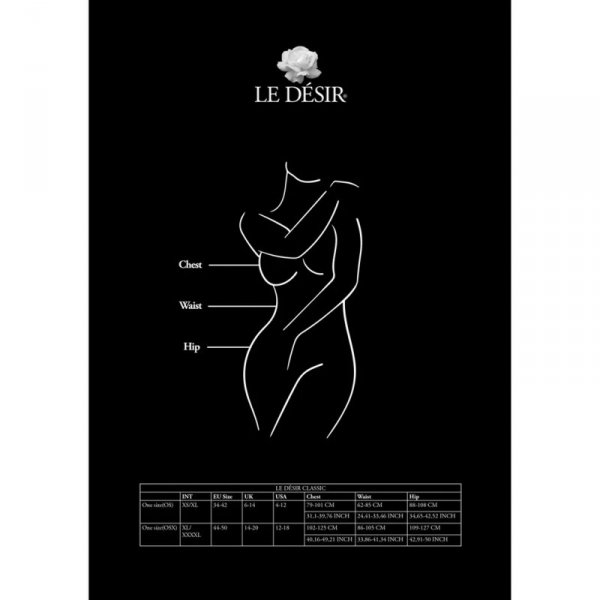 Fishnet and Lace Bodystocking - Plus Size