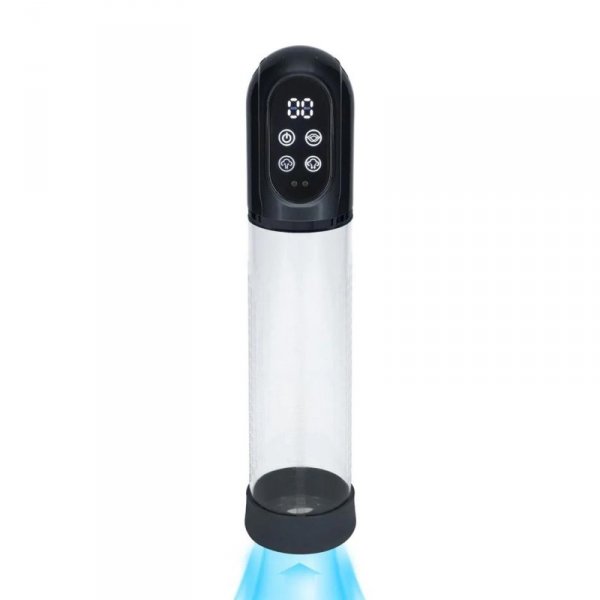 Engage - Automatic Waterproof Penis Pump and Masturbator - Gun Metal