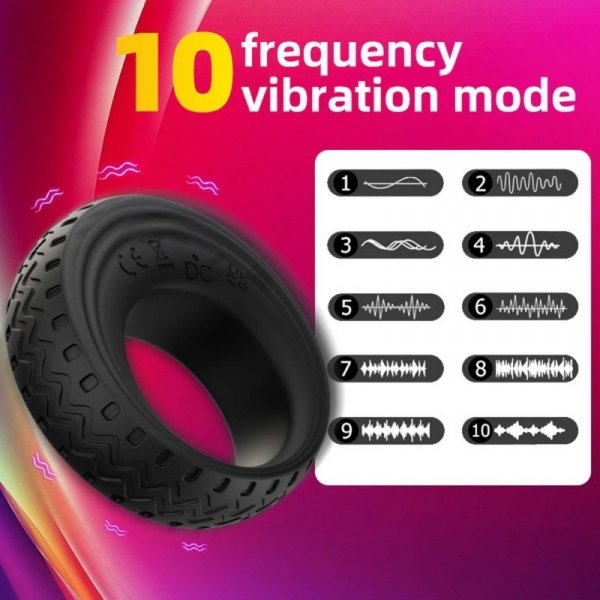 App-Controlled Vibrating Cock Ring