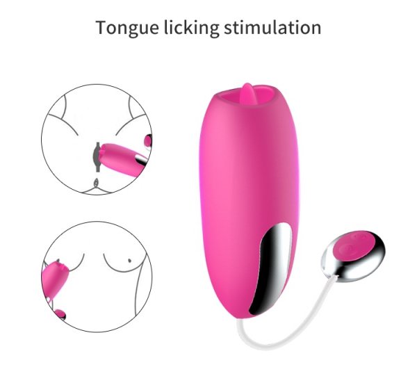 Stymulator-Silicone Clit Massager USB 7 function / Heating