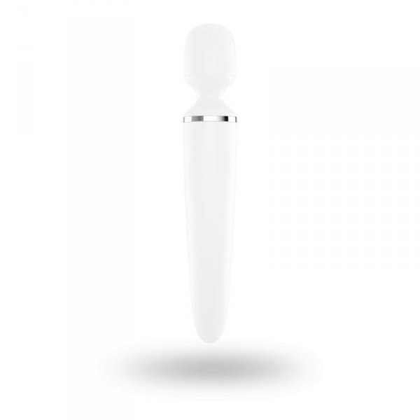 Wibrator - Satisfyer Wand-er Woman (White/Chrome)