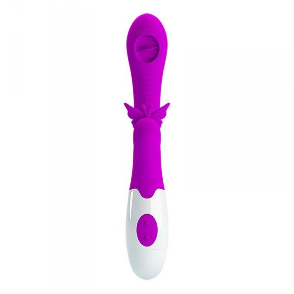 PRETTY LOVE - Moth, 12 vibration functions 3 licking settings