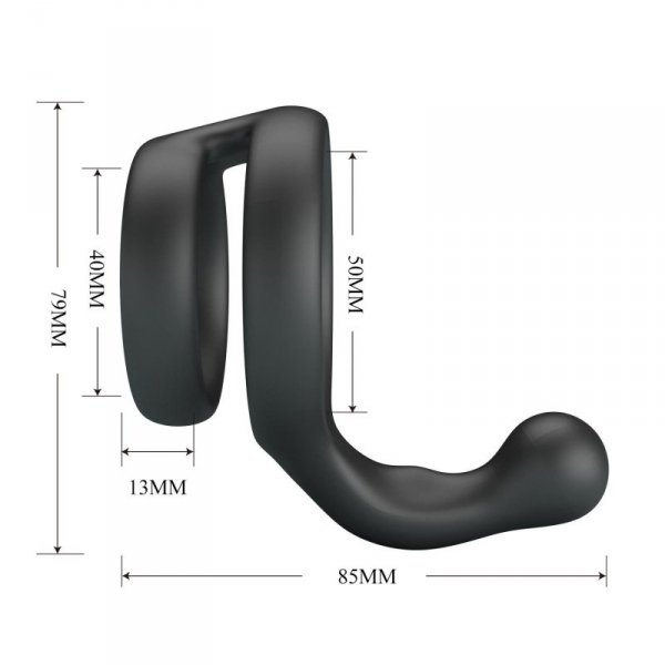 Crazy Bull Yancy – Silicone Cock Ring