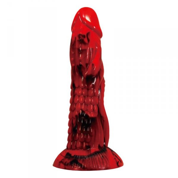 Power Monsters Minotaur – 21 cm Rippled Monster Silicone Dildo