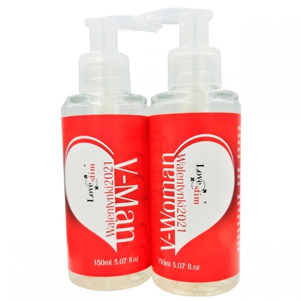 50x Zestaw walentynkowy stymulująco nawilżający 300ml