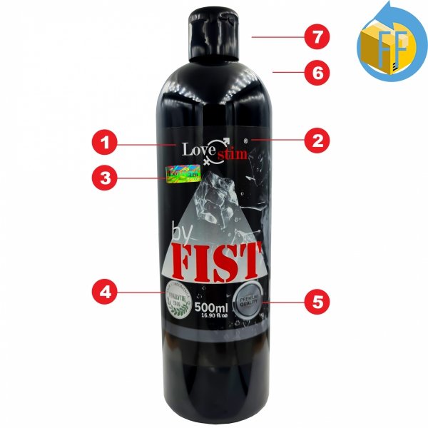 Gęsty wodny żel do mocnego fistingu 500ml