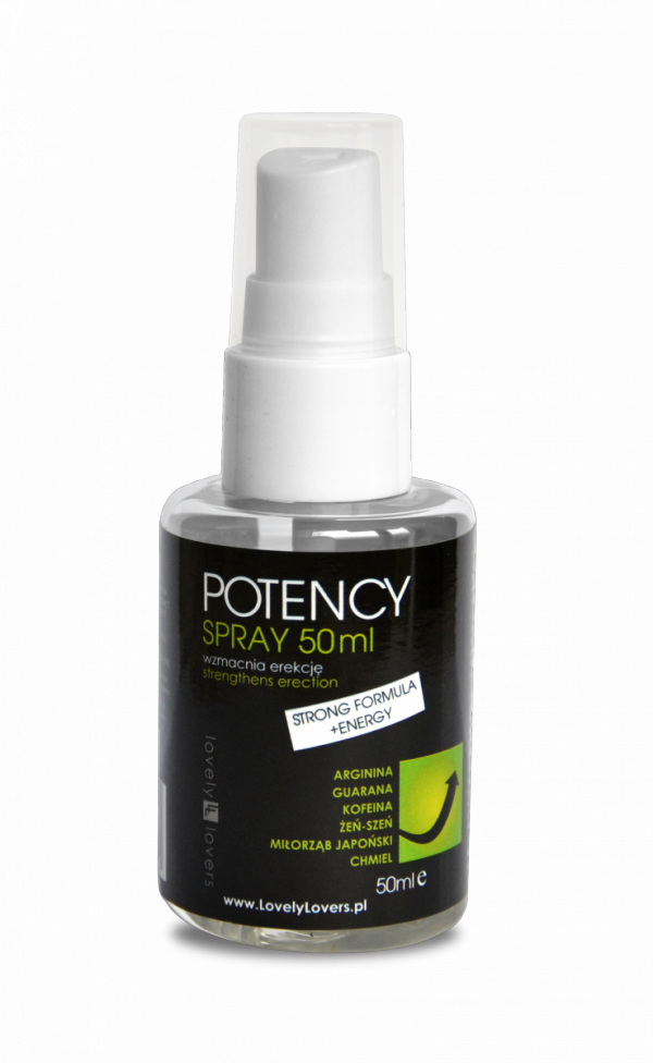 POTENCY Spray 50ml - Wzmacnia erekcję